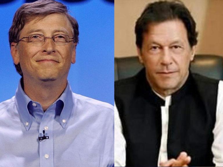 عمران خان اور بل گیٹس کے مابین گفتگو، اہم امور پر تعاون کی یقین دہانی