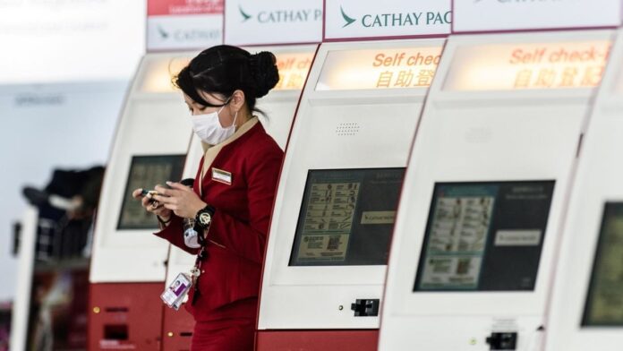 ہانگ کانگ : ایئرلائن کمپنی کیتھے پیسیفک کا 27 ہزار ملازمین سے بغیر تنخواہ کے چھٹیاں لینے کی درخواست