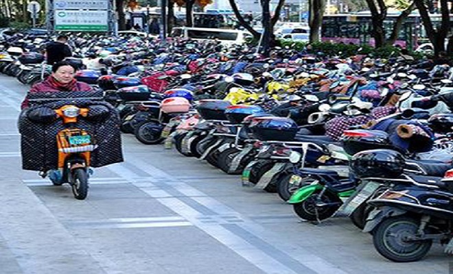 چین میں الیکٹرک موٹرسائیکل کی پیداوار میں 40.6 فیصد اضافہ