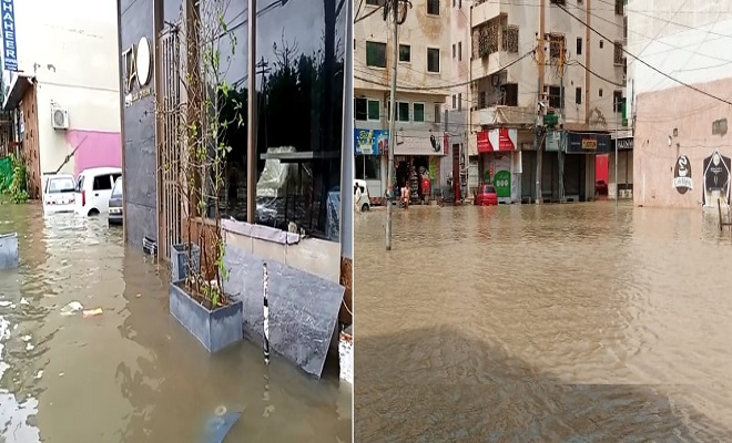 کراچی میں بارشیں، ریسٹورنٹ انڈسٹری مشکلات کا شکار، نقصانات کا ازالہ کرنے کا مطالبہ